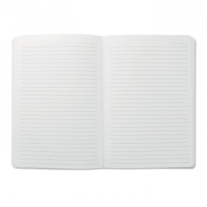 Notatnik - notes reklamowy z nadrukiem w błyszczącej oprawie Sparkling note - czarny 