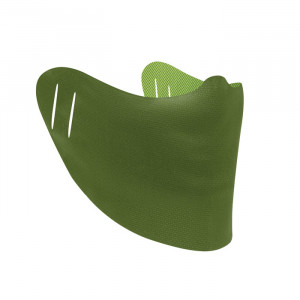 Maseczka ochronna z nadrukiem - limonka