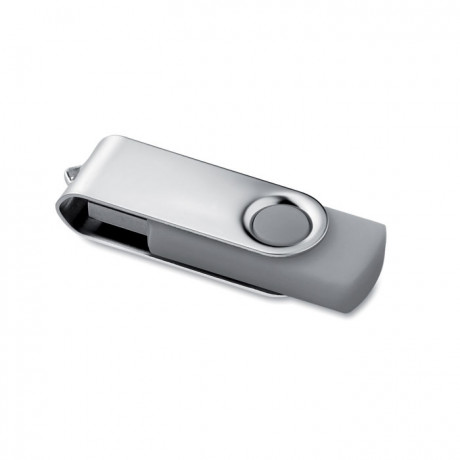 Pendrive Twister z grawerem - USB pendrive 8GB- szary